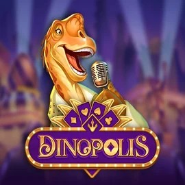 Dinopolis logo by Push Gaming Lizaro Casino