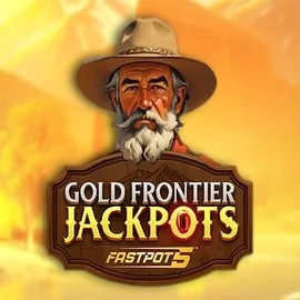 Gold Frontier Jackpots FastPot5 logo – Jackpots by Yggdrasil at Lizaro Casino
