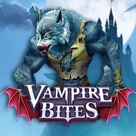 Vampire Bites online game logo by Amusnet Interactive on lizar.gr